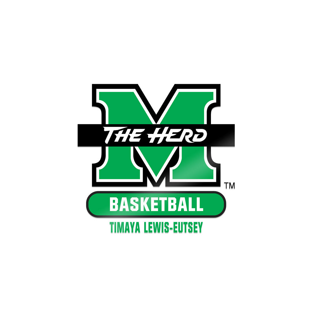 Marshall - NCAA Women's Basketball : Timaya Lewis-Eutsey - Sticker-0
