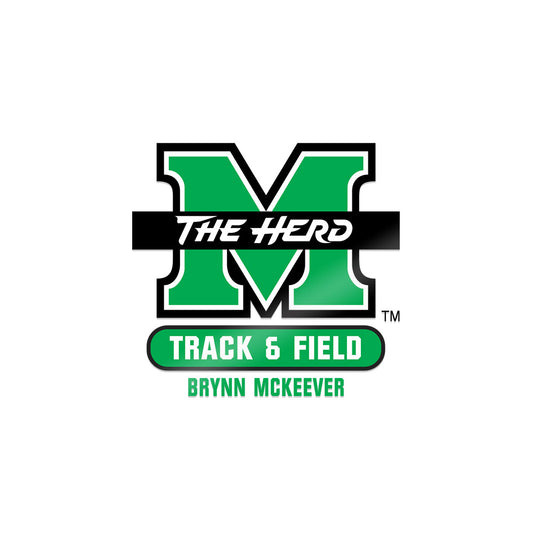 Marshall - NCAA Women's Track & Field : Brynn Mckeever - Sticker-0