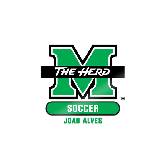 Marshall - NCAA Men's Soccer : Joao Alves - Sticker-0