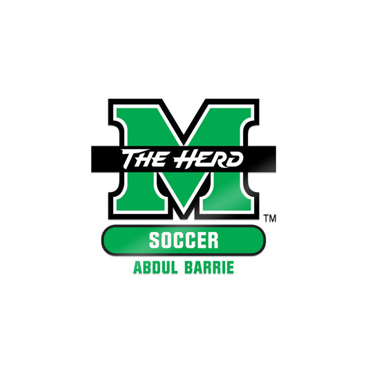 Marshall - NCAA Men's Soccer : Abdul Barrie - Sticker-0