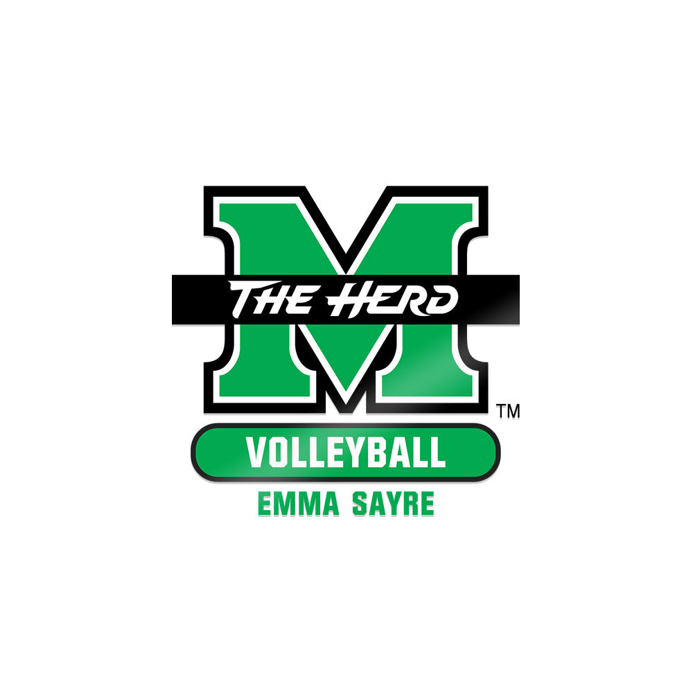 Marshall - NCAA Women's Volleyball : Emma Sayre - Sticker-0