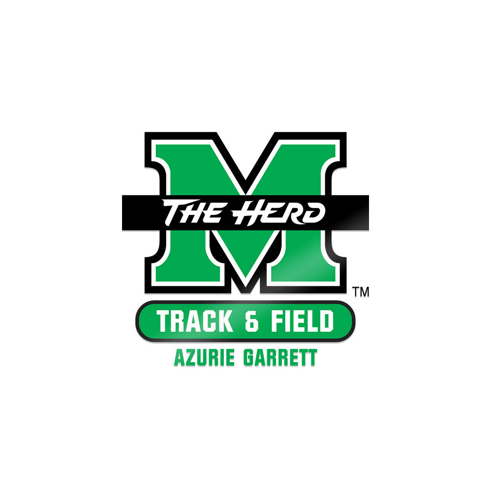 Marshall - NCAA Women's Track & Field : Azurie Garrett - Sticker-0