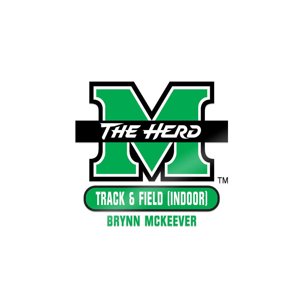 Marshall - NCAA Women's Track & Field : Brynn Mckeever - Sticker-0
