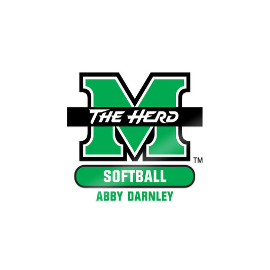 Marshall - NCAA Softball : Abby Darnley - Sticker-0