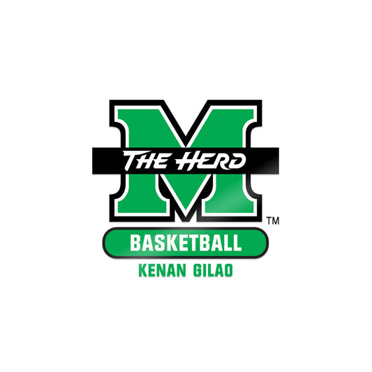 Marshall - NCAA Men's Basketball : Kenan Gilao - Sticker-0