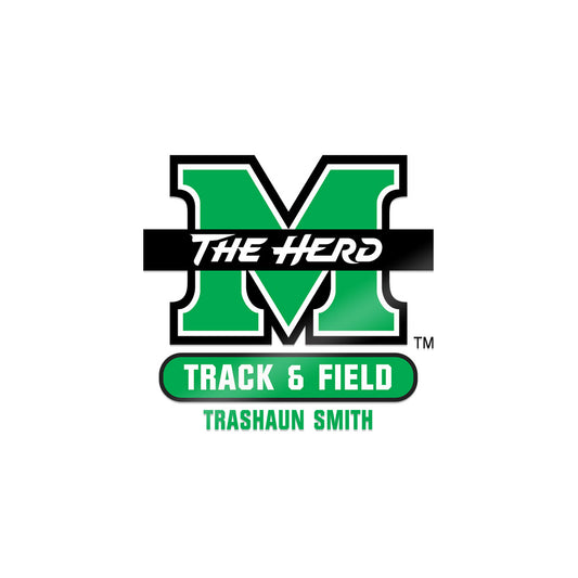 Marshall - NCAA Men's Track & Field : Trashaun Smith - Sticker-0