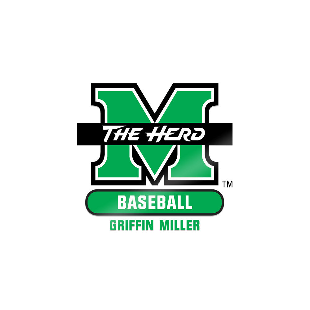Marshall - NCAA Baseball : Griffin Miller - Sticker-0