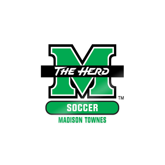 Marshall - NCAA Women's Soccer : Madison Townes - Sticker-0