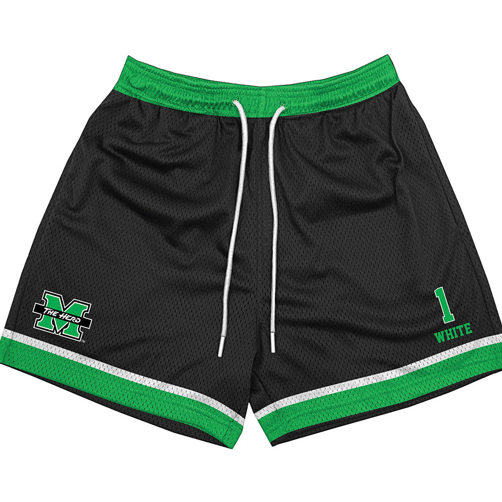Marshall - NCAA Men's Basketball : Kaiden White - Shorts-0
