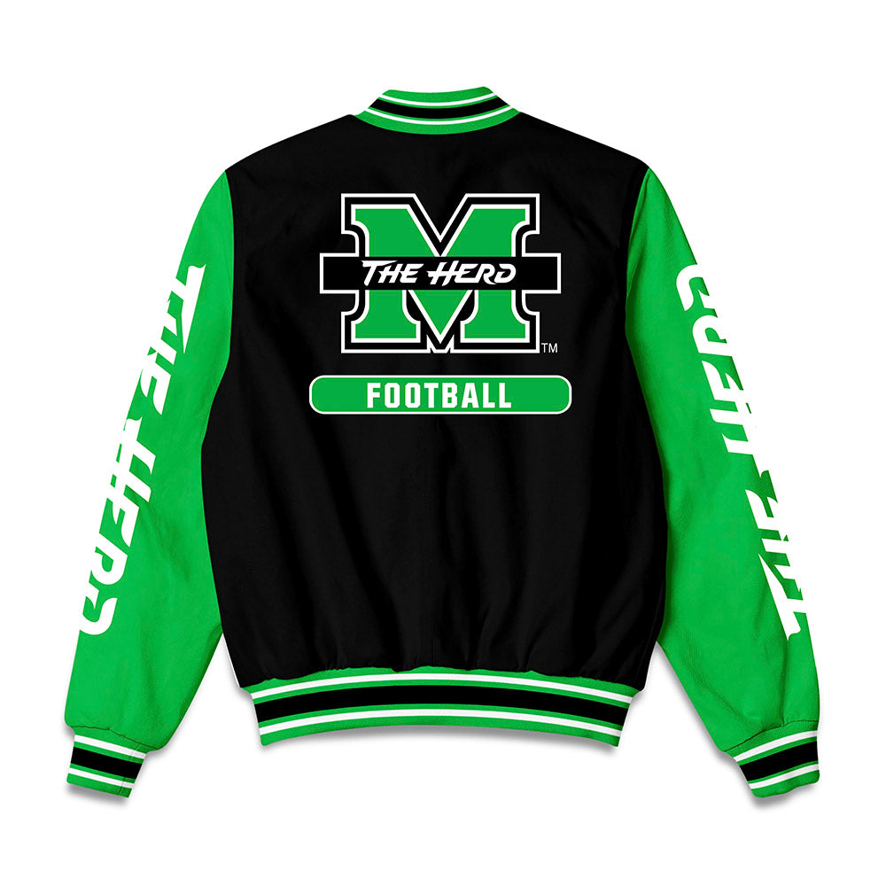 Marshall - NCAA Football : Louikenzy Jules - Bomber Jacket-1