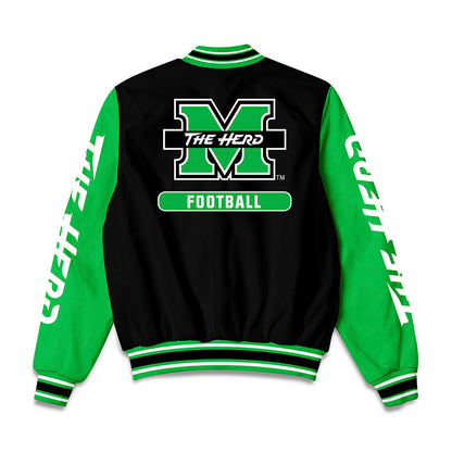 Marshall - NCAA Football : Louikenzy Jules - Bomber Jacket-1