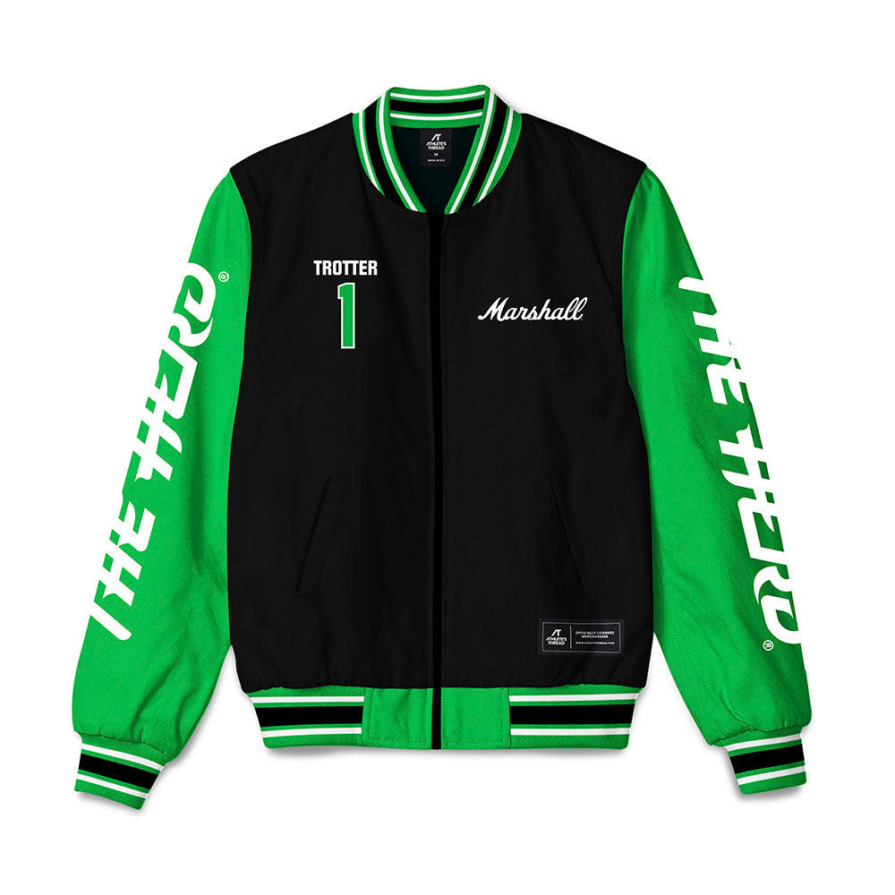 Marshall - NCAA Football : Boogie Trotter - Bomber Jacket-0