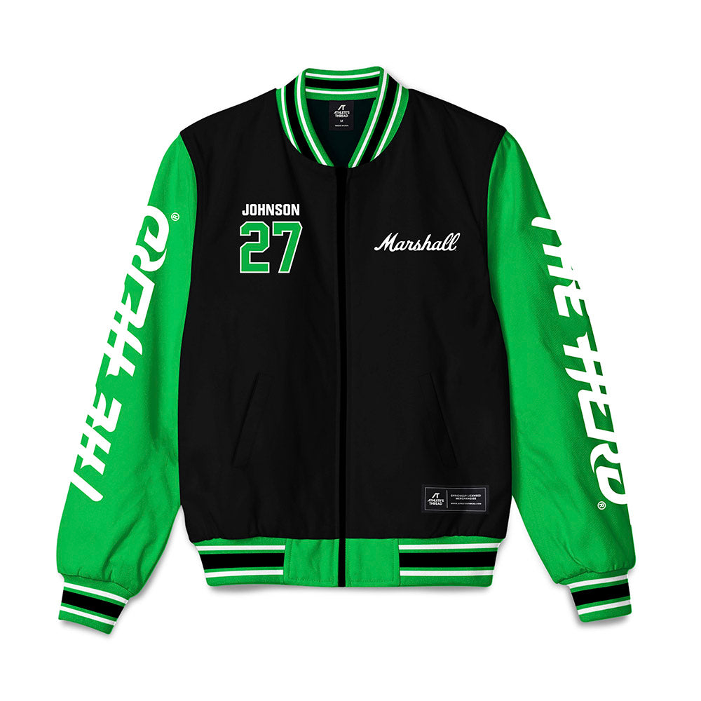 Marshall - NCAA Women's Soccer : Ruby Johnson - Bomber Jacket-0
