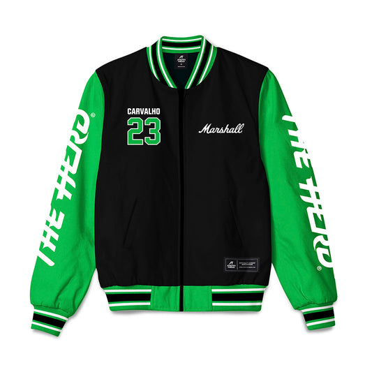 Marshall - NCAA Women's Volleyball : Kahealani Carvalho - Bomber Jacket-0