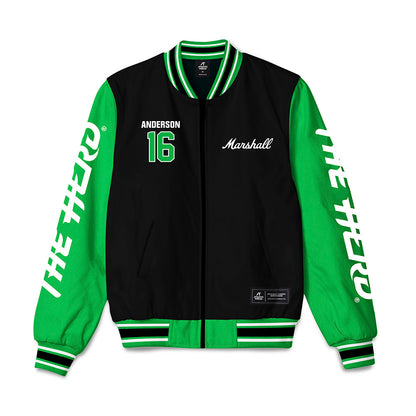Marshall - NCAA Football : Kendell Anderson - Bomber Jacket-0