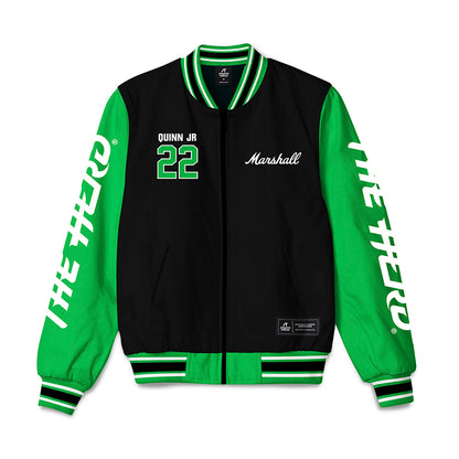 Marshall - NCAA Football : Anthony Quinn Jr - Bomber Jacket-0