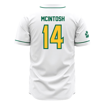 Siena - NCAA Baseball : Lawson McIntosh - White Jersey-1