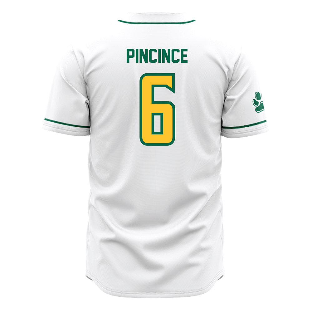 Siena - NCAA Baseball : Owen Pincince - White Jersey-1