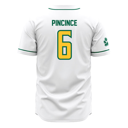 Siena - NCAA Baseball : Owen Pincince - White Jersey-1