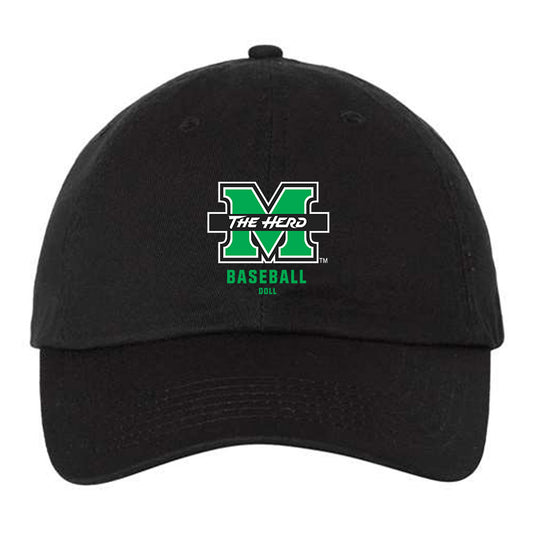 Marshall - NCAA Baseball : Landen Doll - Dad Hat-0