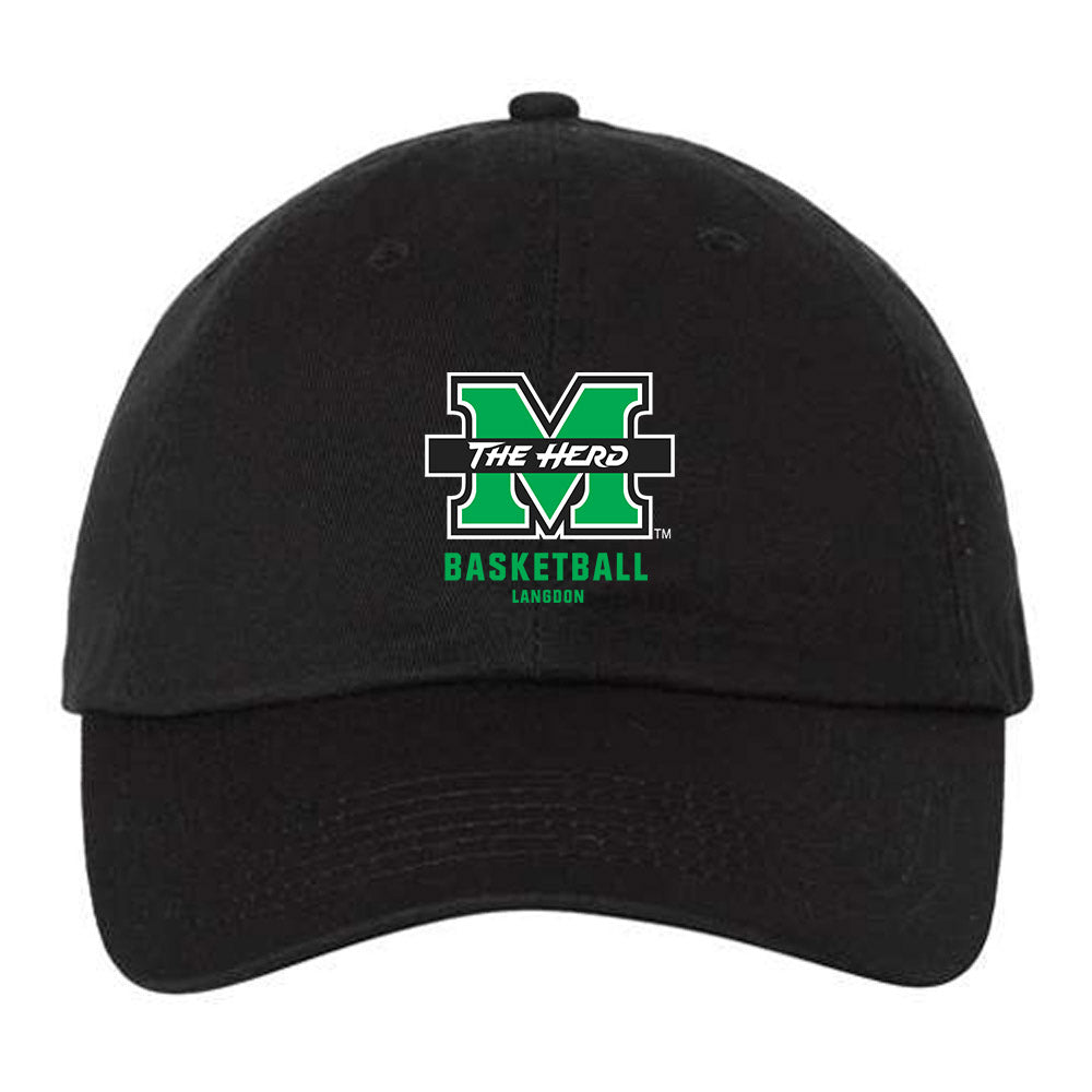 Marshall - NCAA Men's Basketball : Colt Langdon - Dad Hat-0