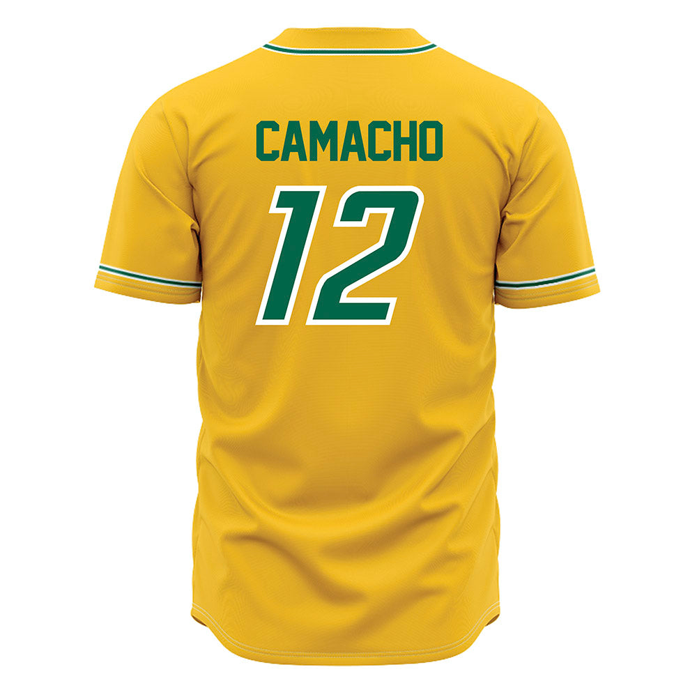 Siena - NCAA Baseball : Sean Camacho - Gold Jersey-1