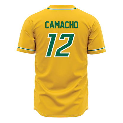 Siena - NCAA Baseball : Sean Camacho - Gold Jersey-1