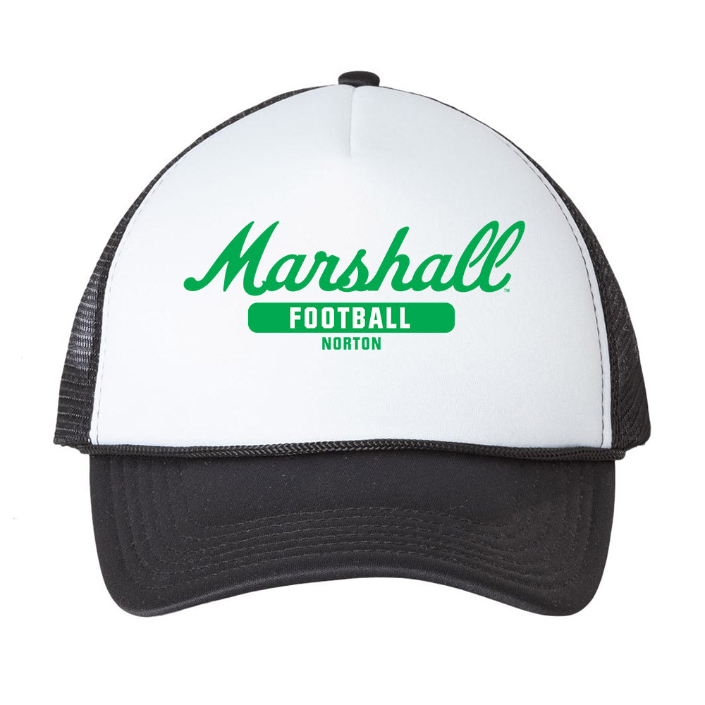Marshall - NCAA Football : Adrian Norton - Trucker Hat-0