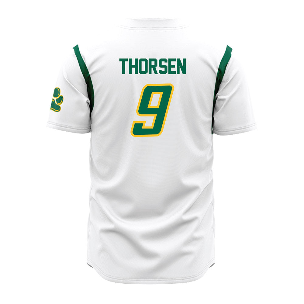 Siena - NCAA Baseball : Matt Thorsen - White Jersey-1