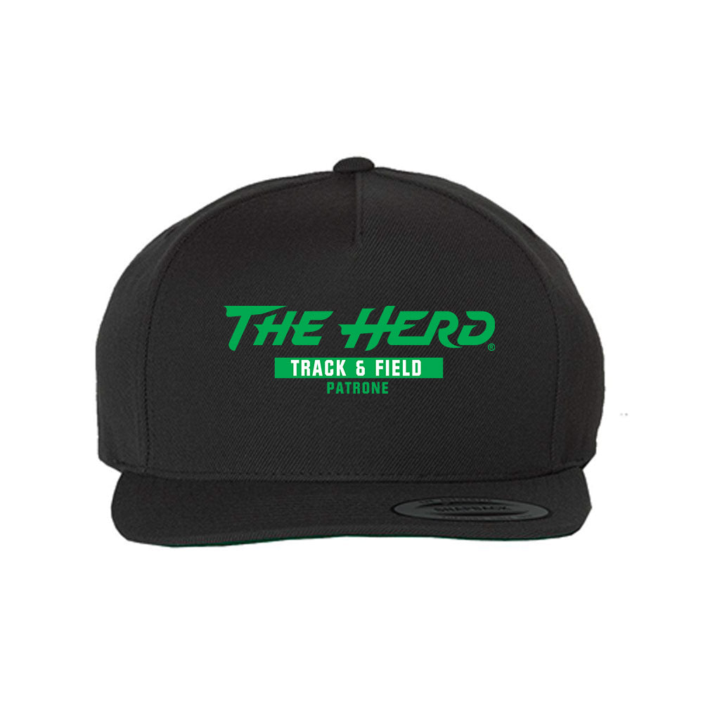 Marshall - NCAA Men's Track & Field : Perry Patrone - Snapback Hat-0