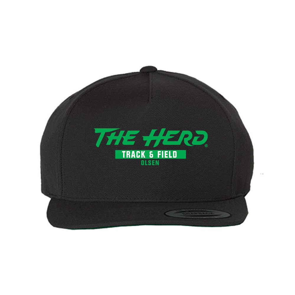 Marshall - NCAA Women's Track & Field : Jenna Olsen - Snapback Hat-0