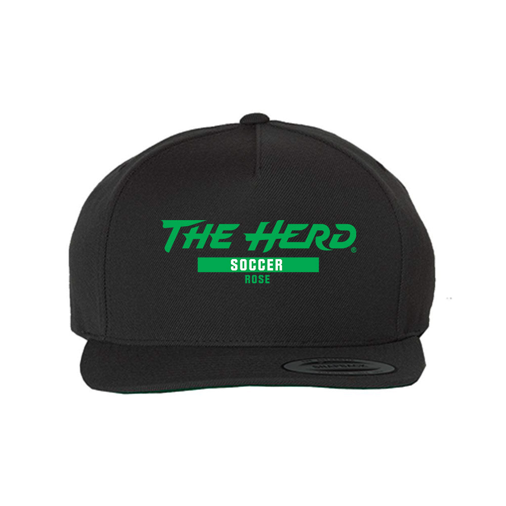 Marshall - NCAA Men's Soccer : Dan Rose - Snapback Hat-0