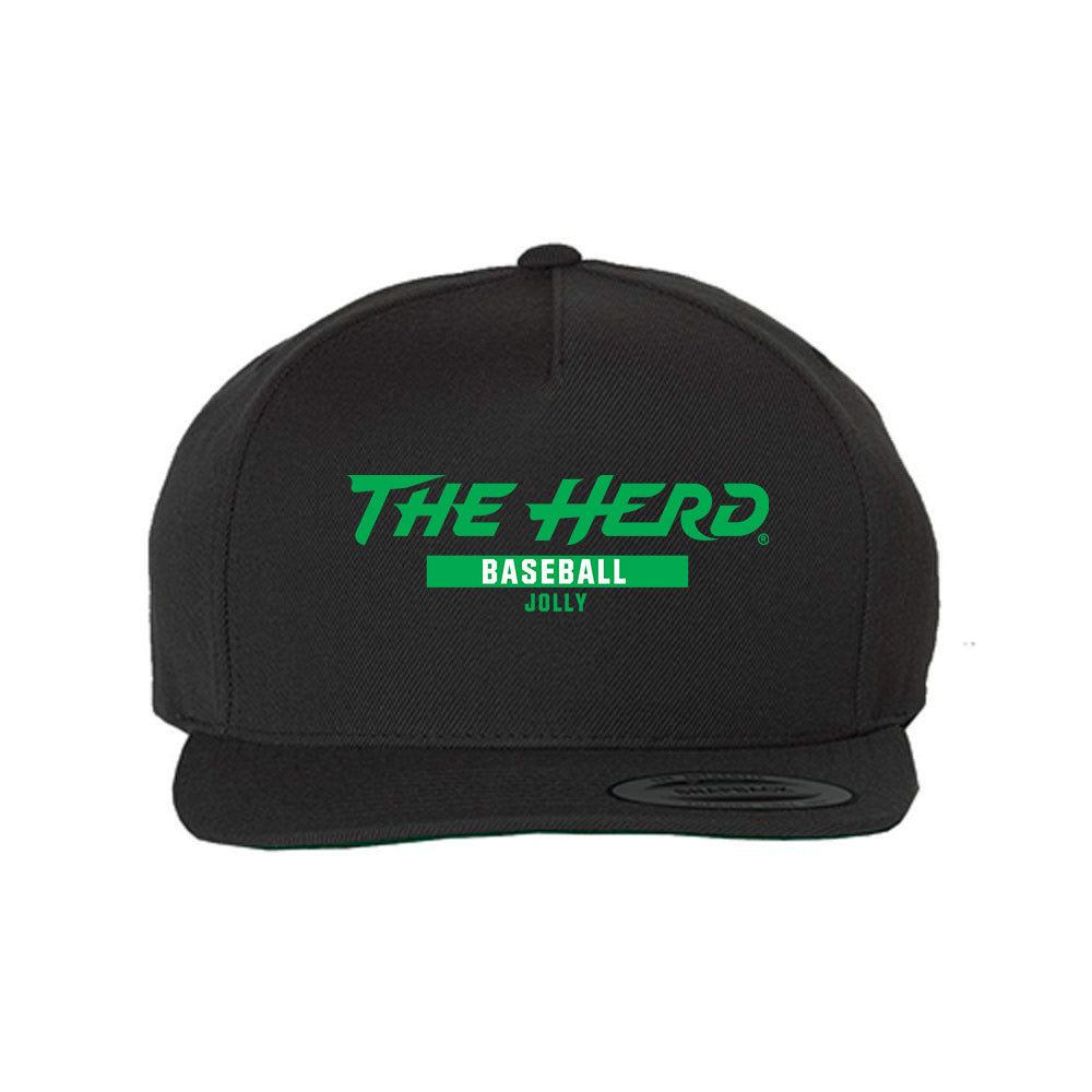 Marshall - NCAA Baseball : Grant Jolly - Snapback Hat-0