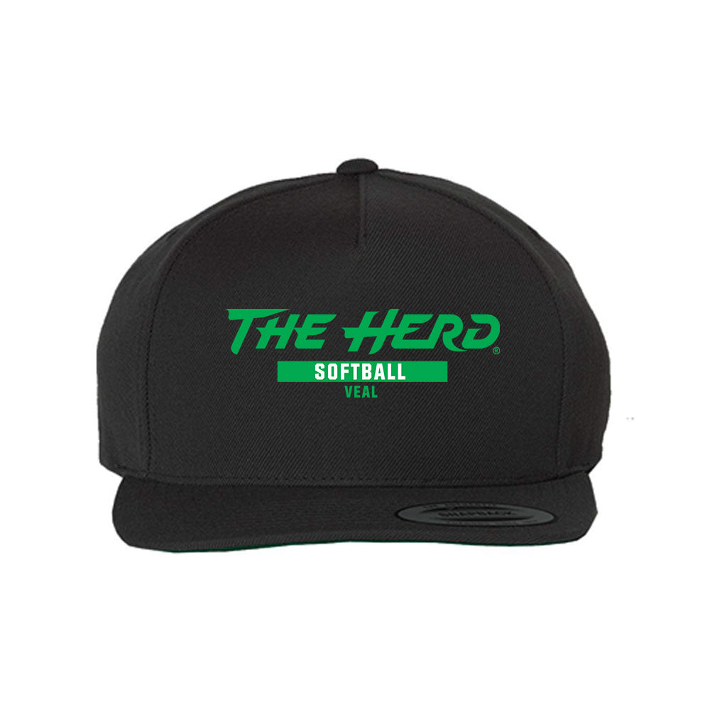 Marshall - NCAA Softball : Maddie Veal - Snapback Hat-0