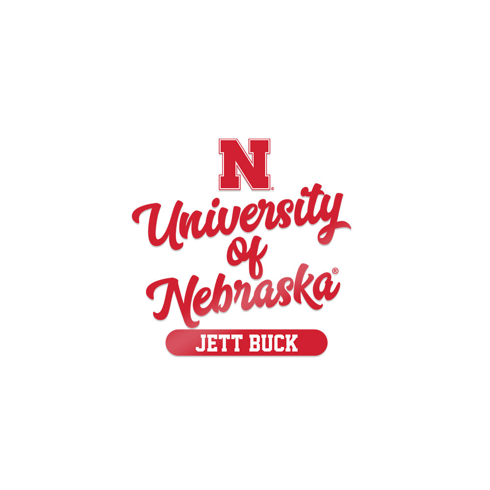 Nebraska - NCAA Baseball : Jett Buck - Sticker-0