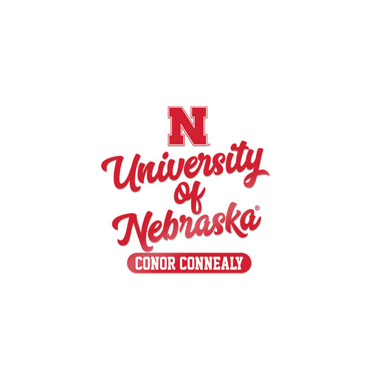 Nebraska - NCAA Football : Conor Connealy - Sticker-0