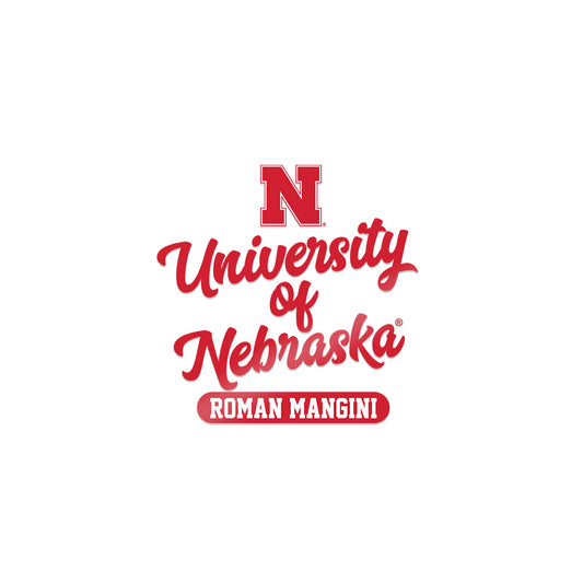 Nebraska - NCAA Football : Roman Mangini - Sticker-0