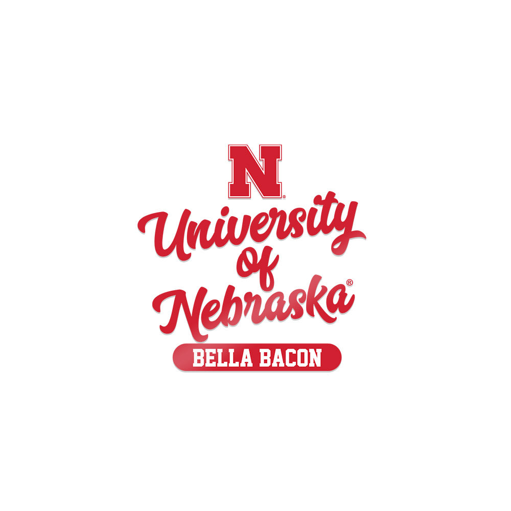 Nebraska - NCAA Softball : Bella Bacon - Sticker-0