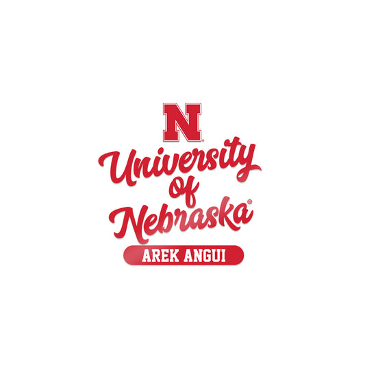Nebraska - NCAA Women's Basketball : Arek Angui - Sticker-0