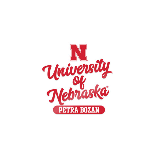 Nebraska - NCAA Women's Basketball : Petra Bozan - Sticker-0
