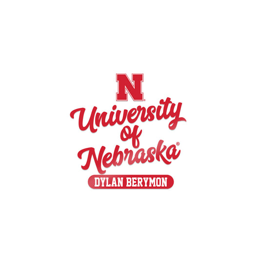 Nebraska - NCAA Football : Dylan Berymon - Sticker-0
