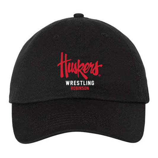 Nebraska - NCAA Wrestling : Vincent Robinson - Dad Hat-0