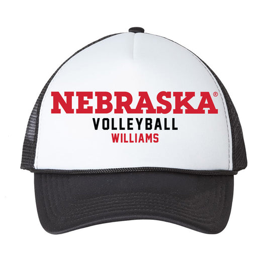 Nebraska - NCAA Women's Volleyball : Keoni Williams - Trucker Hat-0