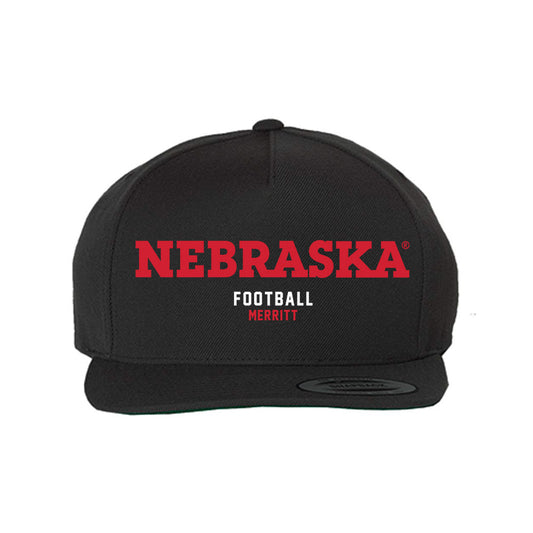 Nebraska - NCAA Football : Dawson Merritt - Snapback Hat-0