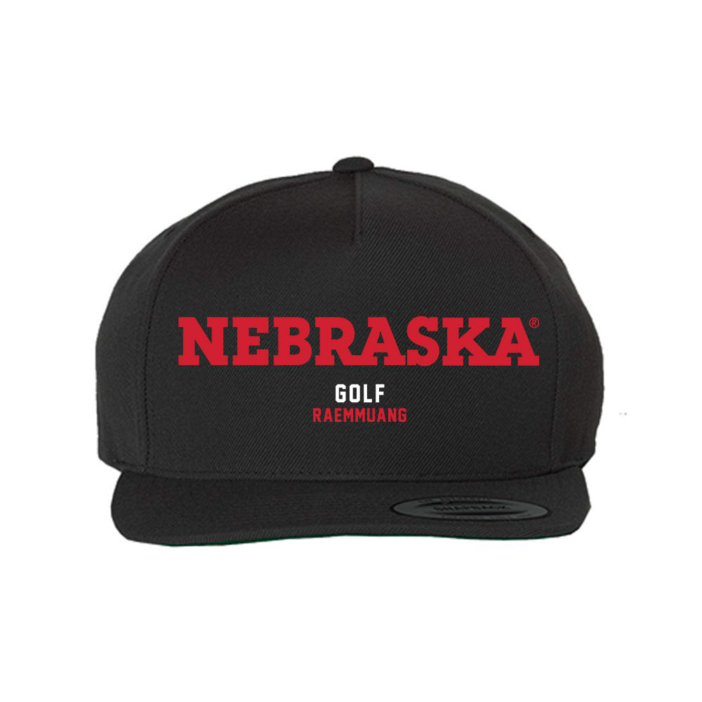 Nebraska - NCAA Women's Golf : Pavitida Raemmuang - Snapback Hat-0