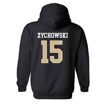 Purdue - NCAA Baseball : Zach Zychowski - Classic Shersey Hooded Sweatshirt-1