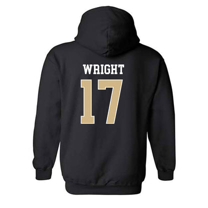 Purdue - NCAA Football : Traveon Wright - Classic Shersey Hooded Sweatshirt-1