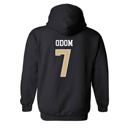 Purdue - NCAA Football : Garyt Odom - Classic Shersey Hooded Sweatshirt-1
