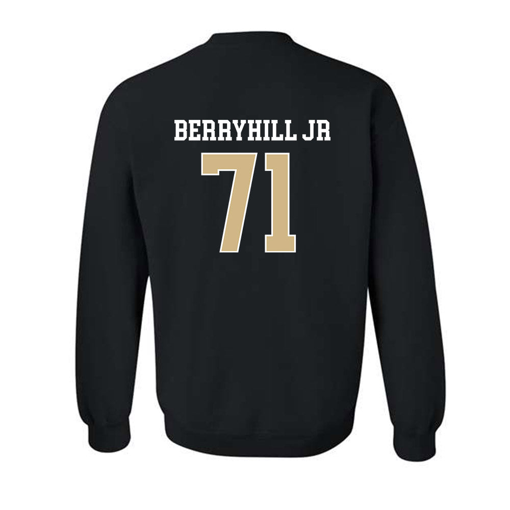 Purdue - NCAA Football : Terrell Berryhill jr - Classic Shersey Crewneck Sweatshirt-1
