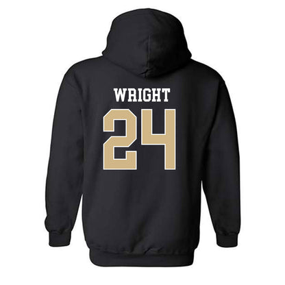 Purdue - NCAA Football : Izaiah Wright - Classic Shersey Hooded Sweatshirt-1